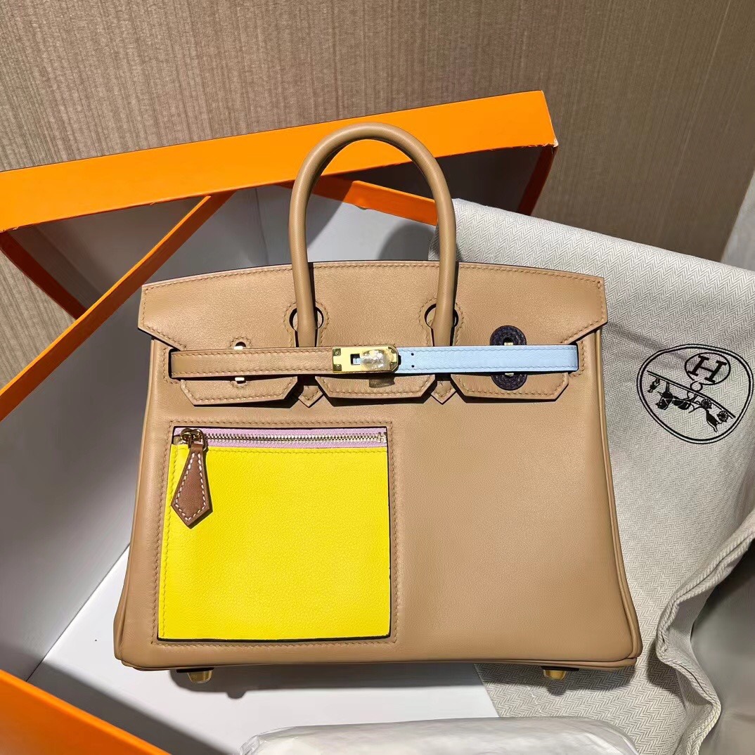 Hermes Birkin 30CM Swift Leather Handbag Brown